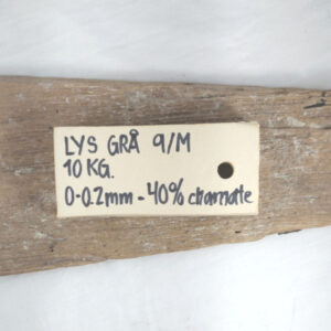 10 kg. Lys Grå stentøjsler 40%