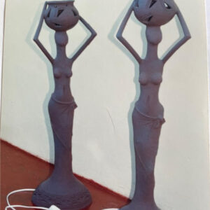 Afrikanske Masker keramik stentøjsler Johnny Kabongo keramikkursus kursus natur kultur mytologi