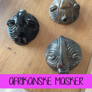 Afrikanske Masker keramik stentøjsler Johnny Kabongo keramikkursus kursus natur kultur mytologi
