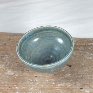 183 - Zink blå blank dyppeglasur