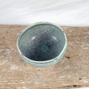 194 Blå meleret mat dyppeglasur