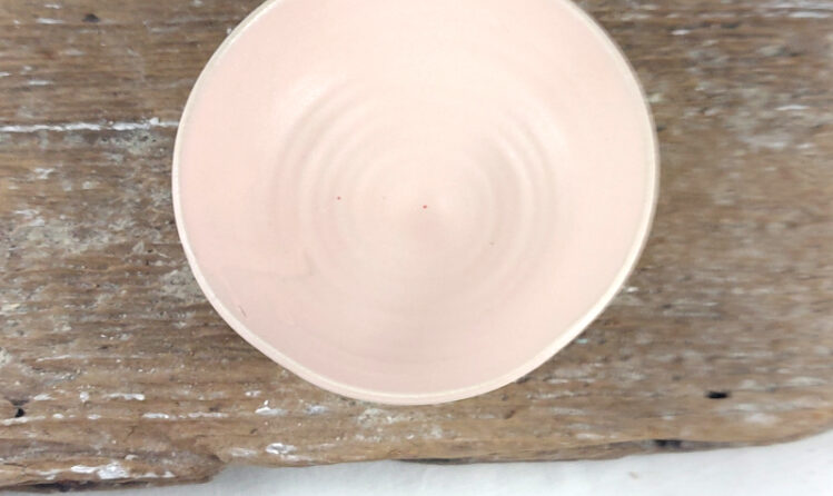 193 - Pastel Lyserød mat 'dyppeglasur'