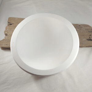 Gipsform 3047 Linse kvætseform gips form stentøjs ler skål 18 cm