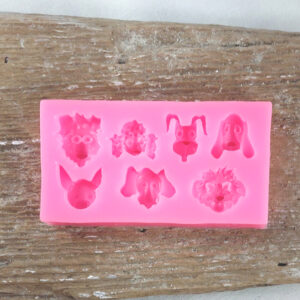 Silikone form - hunde (nr.21)