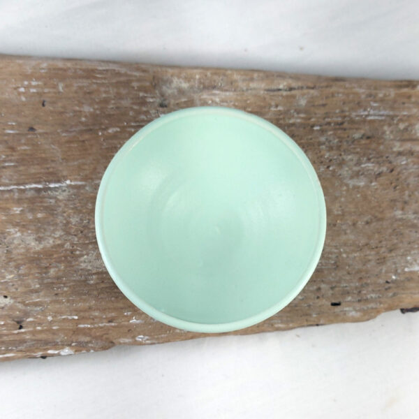 190 - Pastel Mint mat 'dyppeglasur'