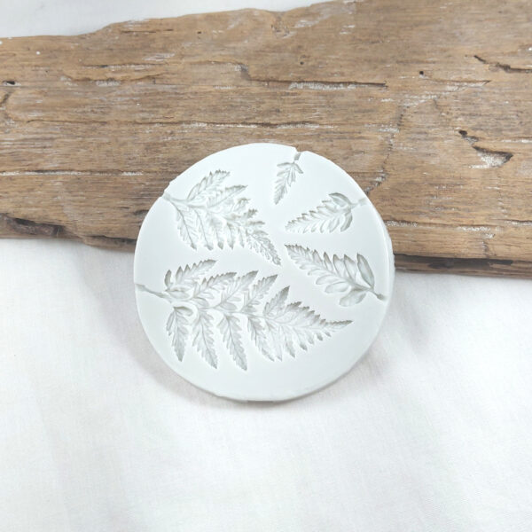 Efterårsløv - Form i silikone til ler (nr. 41)