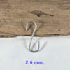 Kroge til ophæng 2,6 mm