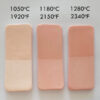 Kiwi - Blush Pink 'underglasur'