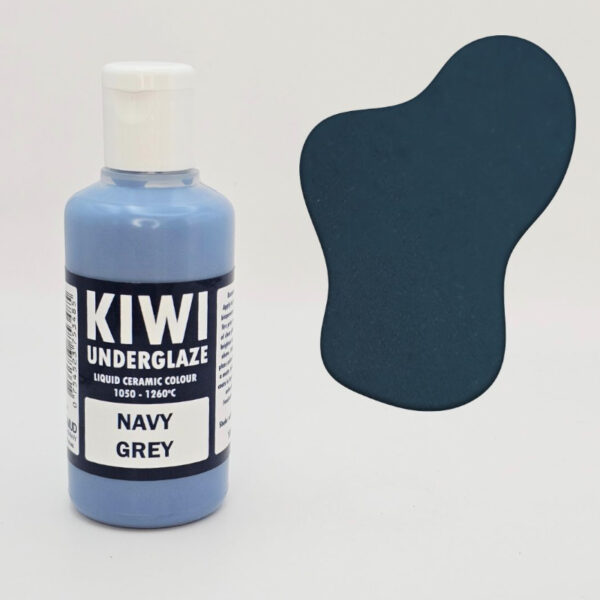 Kiwi - Navy Grey 'underglasur'