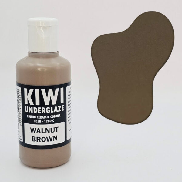 Kiwi - Walnut Brown 'underglasur'