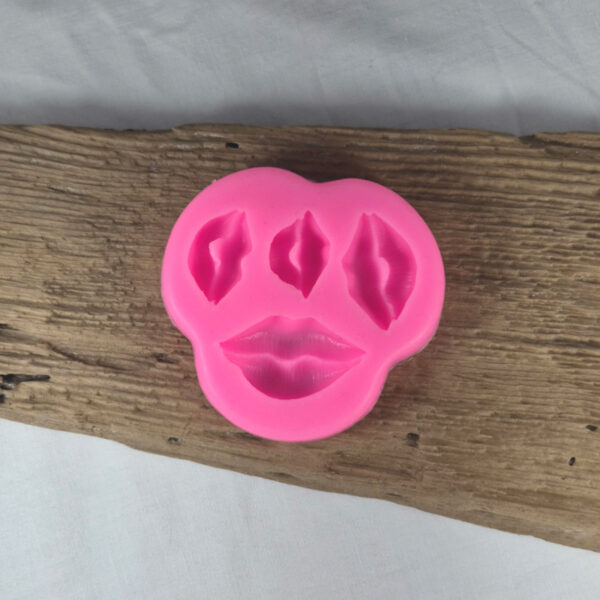 Læber silkoneform